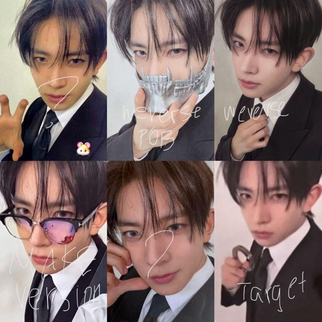 heeseung photocards