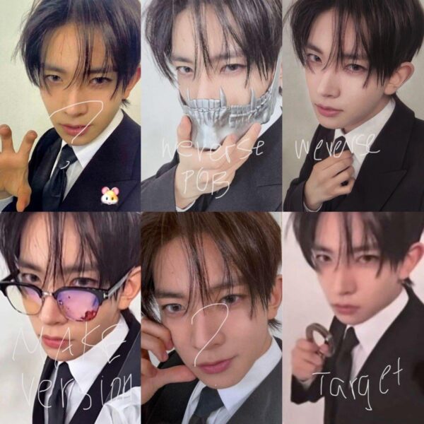 heeseung photocards