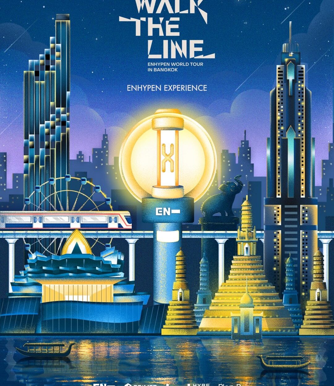 250519 2025 ENHYPEN WORLD TOUR 'WALK THE LINE' IN BANGKOK: Fan Experience On-Site Program Information