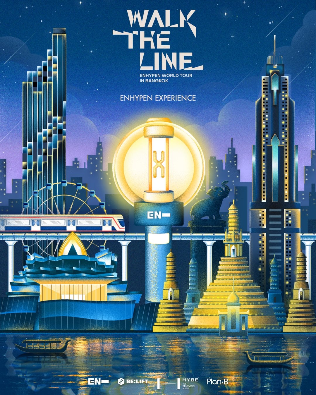 250519 2025 ENHYPEN WORLD TOUR 'WALK THE LINE' IN BANGKOK: Fan Experience On-Site Program Information