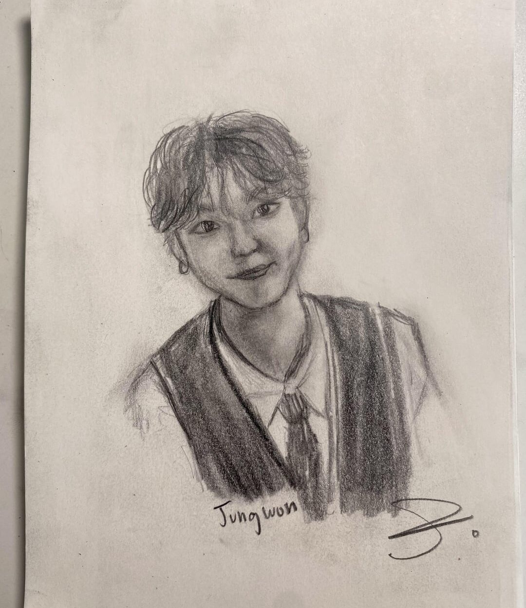 Drawing of Jungwon!