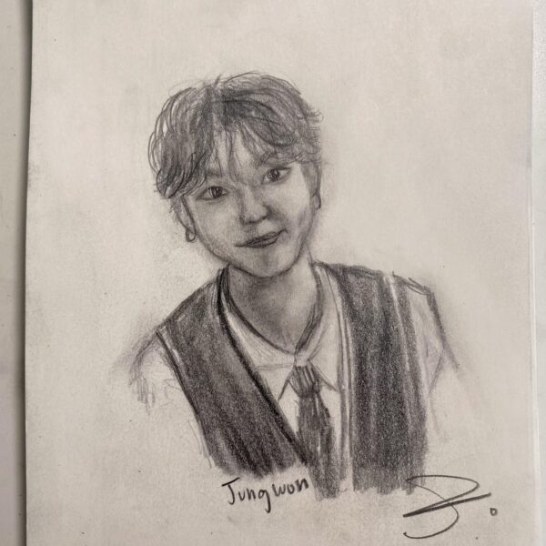 Drawing of Jungwon!