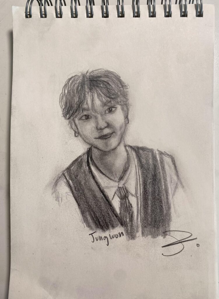 Drawing of Jungwon!