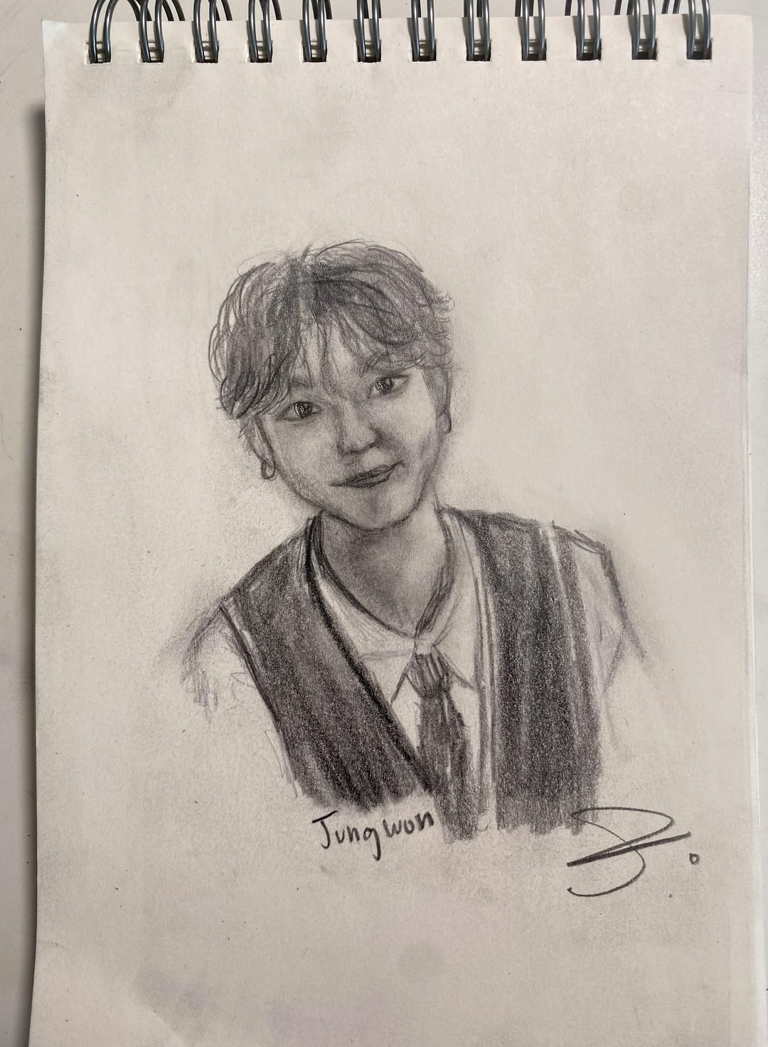Drawing of Jungwon!