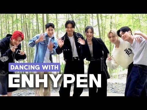 250523 We danced with ENHYPEN! Behind the scenes vlog 🎥 | Ellen and Brian