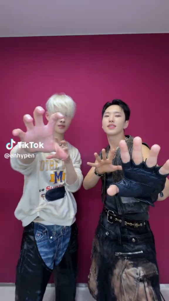 250610 Tiktok: Ni-ki with Seventeen Hoshi @ Bad Desire