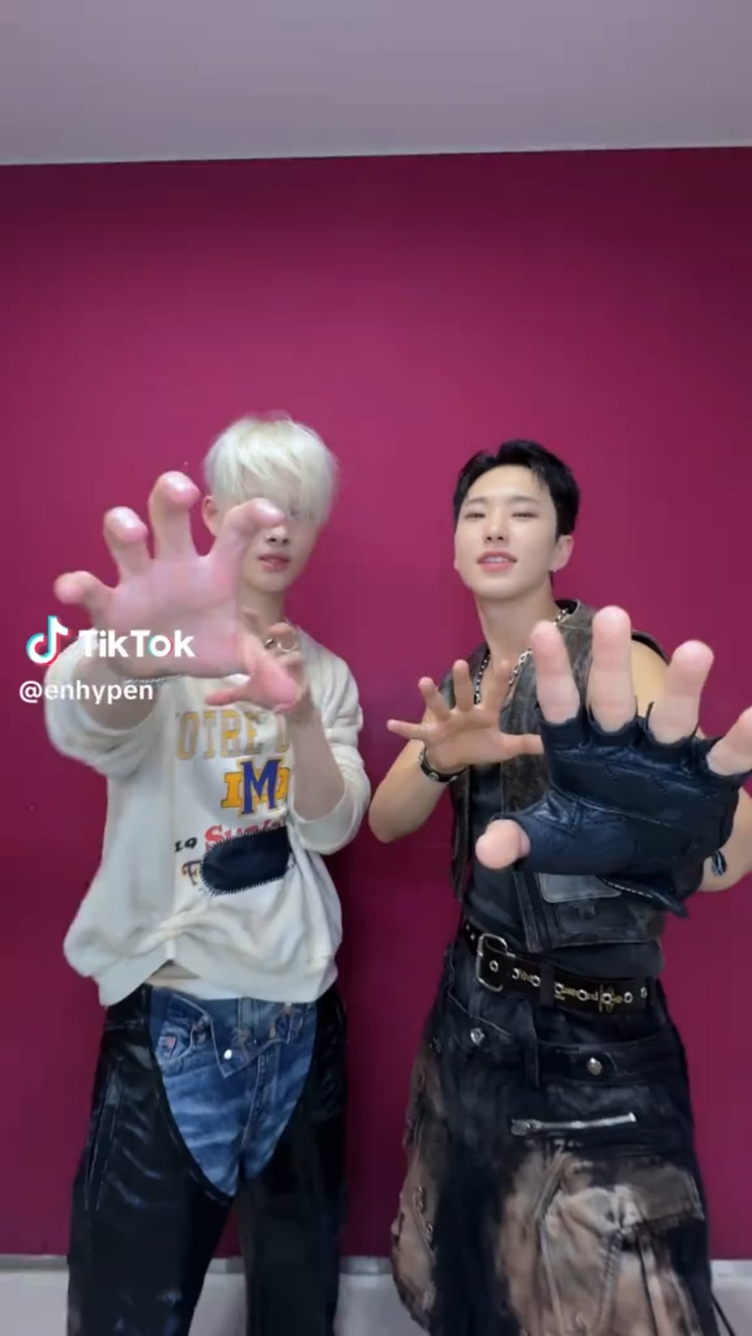 250610 Tiktok: Ni-ki with Seventeen Hoshi @ Bad Desire