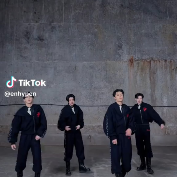 250609 Tiktok: Jungwon, Jake, Jay, Sunghoon @ Bad Desire