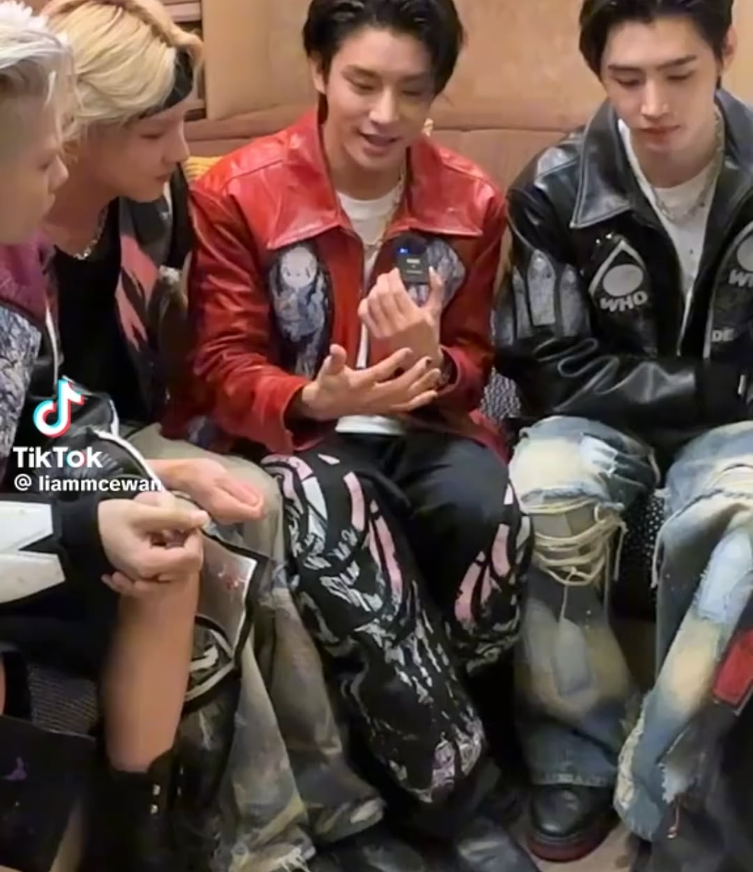 250501 Liam McEwan Tiktok: ENHYPEN interview preview