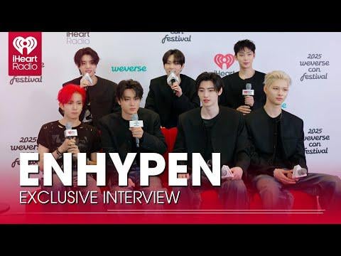 250625 [iHeartRadio] - Enhypen reveal what hair color and style they want to try next!