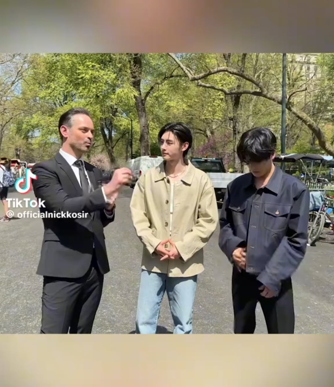 250511 Nick Kosir Tiktok: Sunghoon & Jake