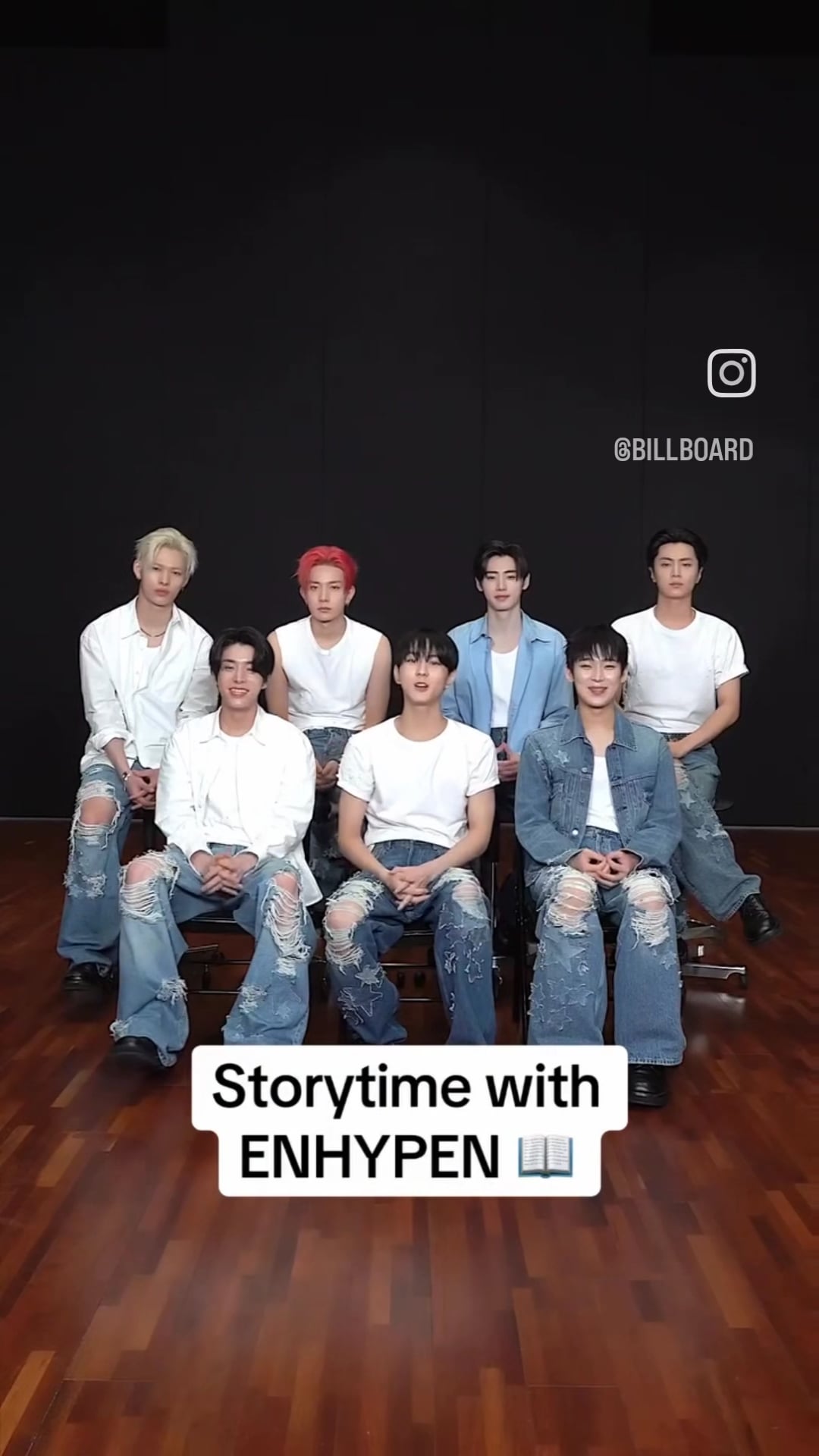 250625 Billboard Instagram: ENHYPEN Outside Making Interview