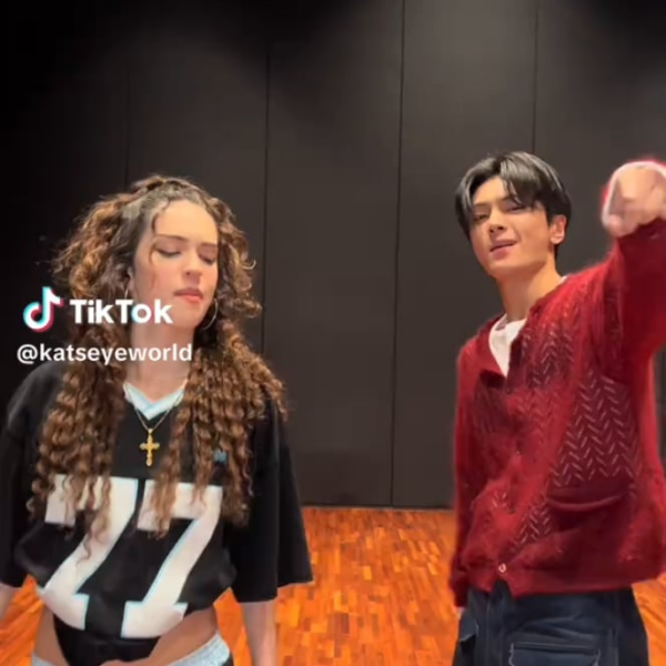 250502 Katseye Tiktok: Daniela with Jay