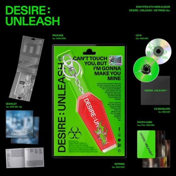 250526 [Notice] ENHYPEN “DESIRE : UNLEASH (KEYRING Ver.) & (BATH BOMB Ver.)” Pre-sale