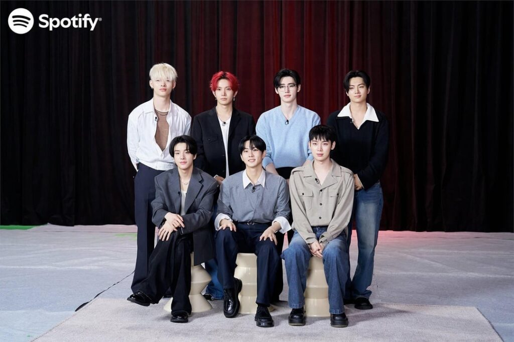 250610 Spotify K-Pop Twitter Updates With ENHYPEN - K-POP ON! Behind Photos (Part 3)
