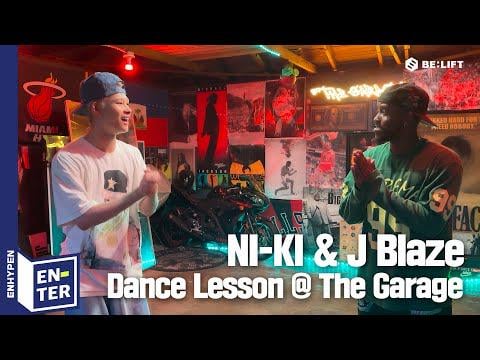 250629 [EN-TER key] NI-KI & J Blaze Dance Lesson @ The Garage - ENHYPEN