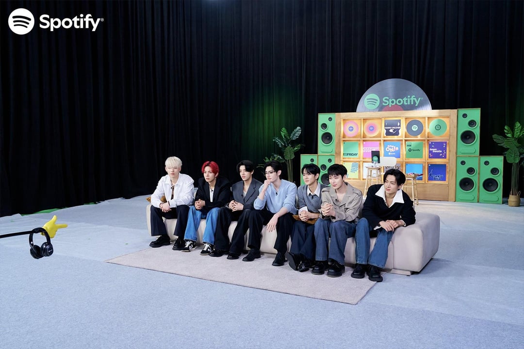 250506 Spotify K-Pop Twitter Updates With ENHYPEN - K-POP ON! Behind Photos (Part 2)