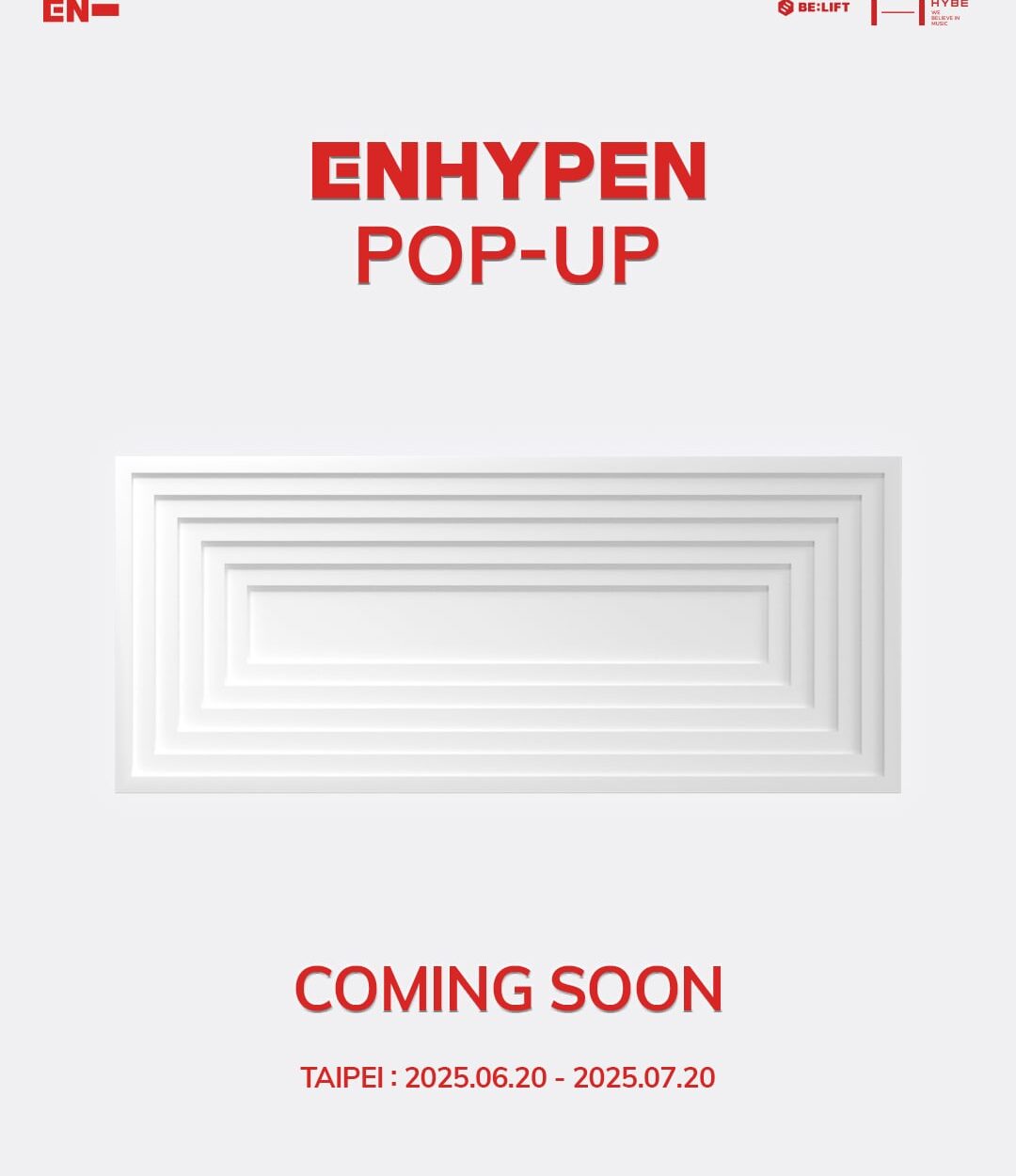 250612 <ENHYPEN POP-UP in TAIPEI> T&C Visit Guide
