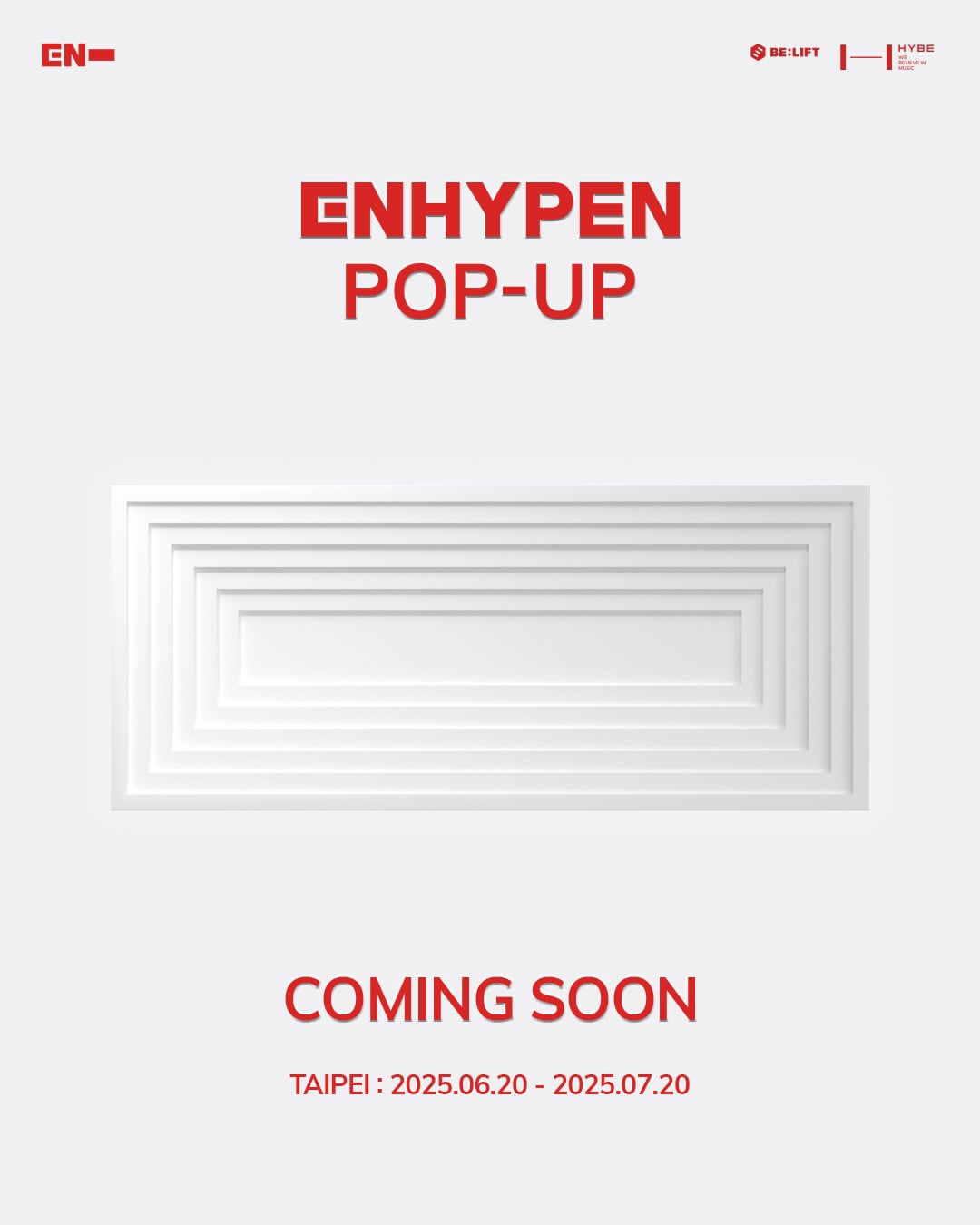 250612 <ENHYPEN POP-UP in TAIPEI> T&C Visit Guide