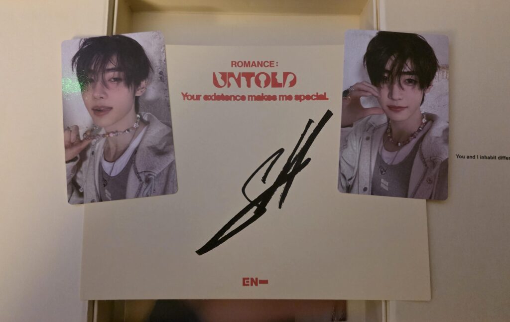 I'm a little behind for this album; but I got Hoon'd!!! I'm so happy!!!