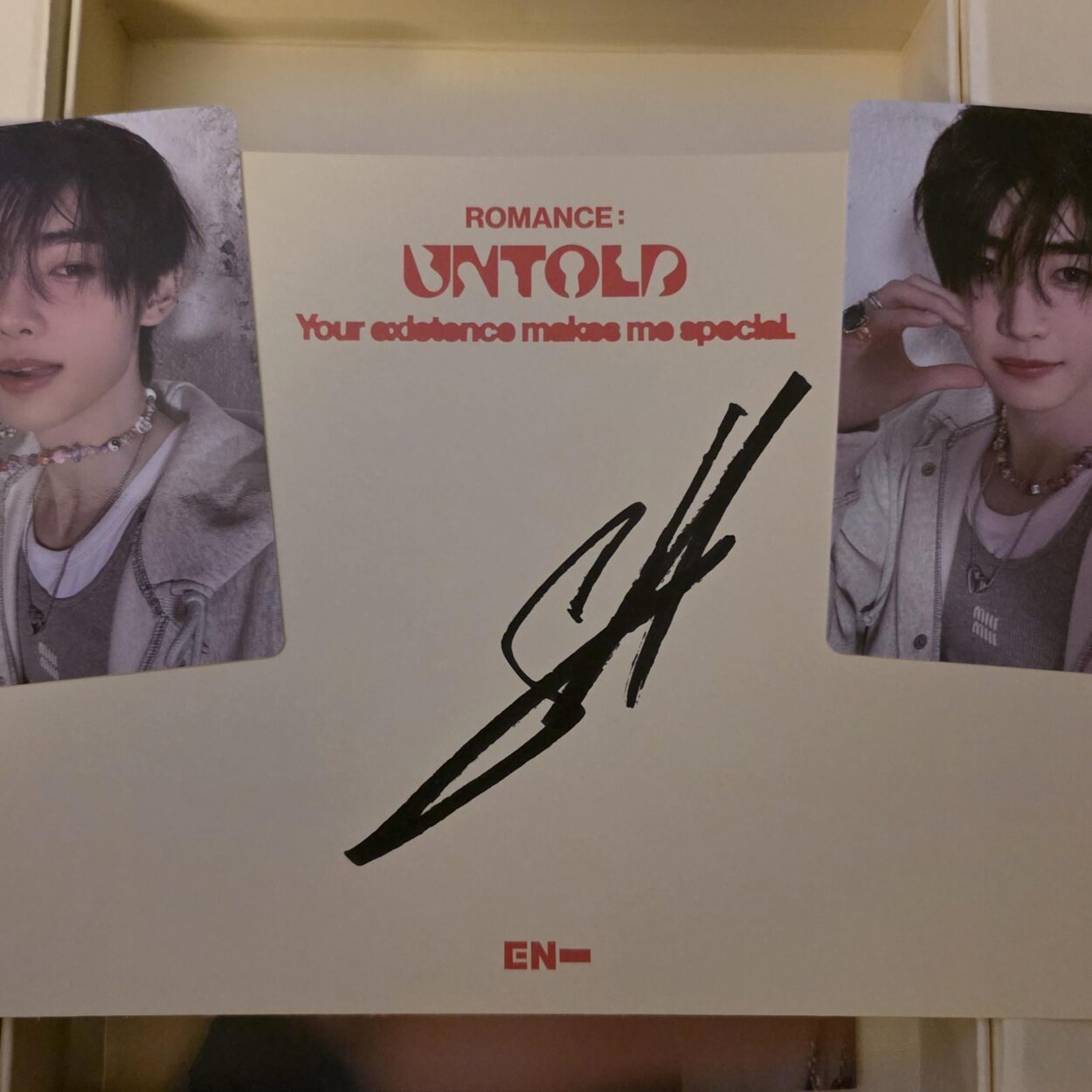 I'm a little behind for this album; but I got Hoon'd!!! I'm so happy!!!