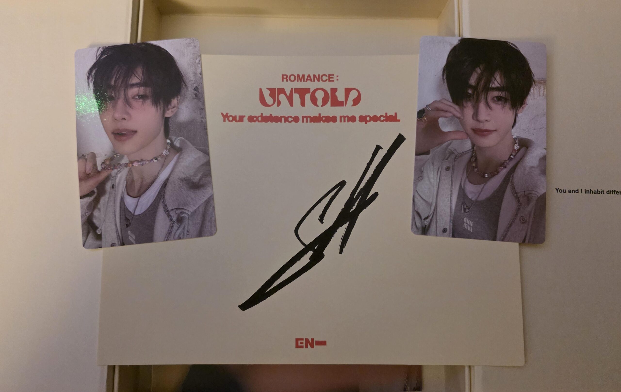 I'm a little behind for this album; but I got Hoon'd!!! I'm so happy!!!