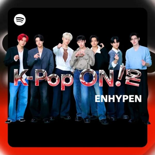250604 ENHYPEN will be on 'K-Pop ON! Spotify' on Friday June 6