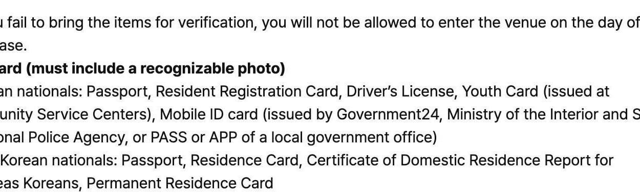 foreigner participation in fan showcase?