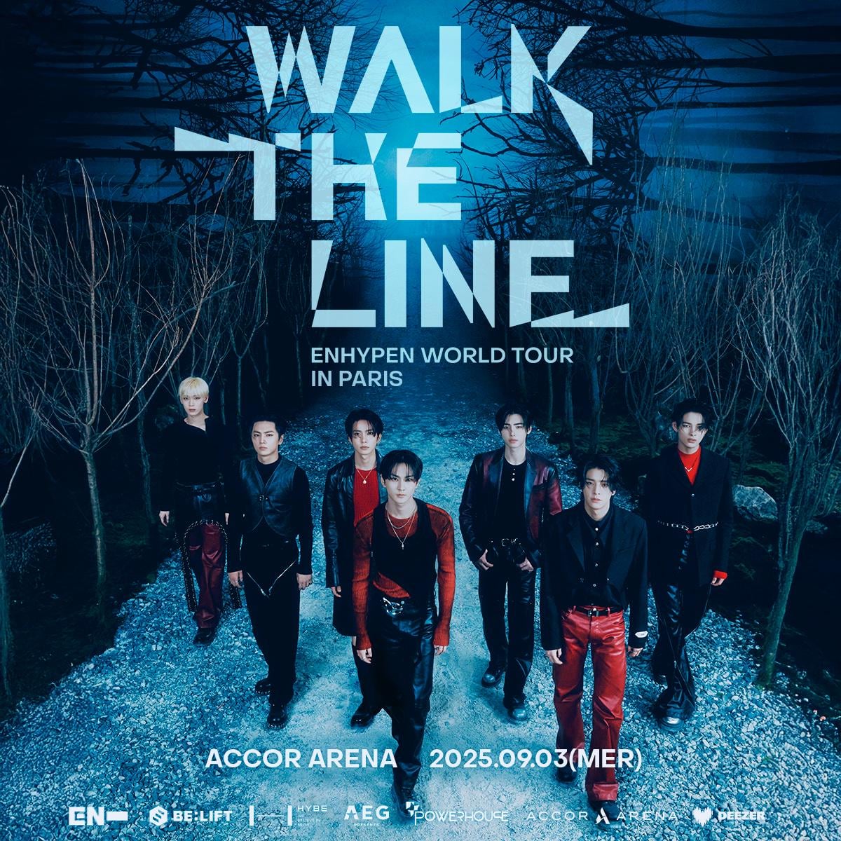 250603 Additional tickets opened for Walk The Line in Paris (Sept 3)