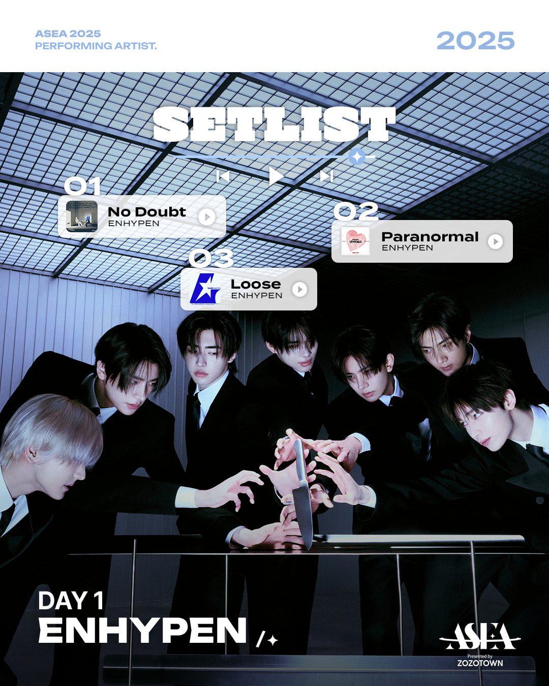 250523 asea_official Twitter: ENHYPEN ASEA 2025 Stage Spoiler