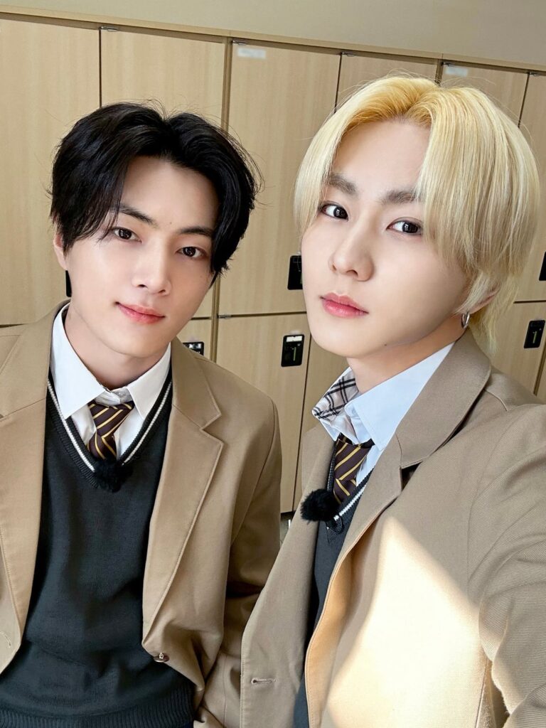 250429 ENHYPEN OFFICIAL Twitter: Jungwon & Jay @ Run Jin