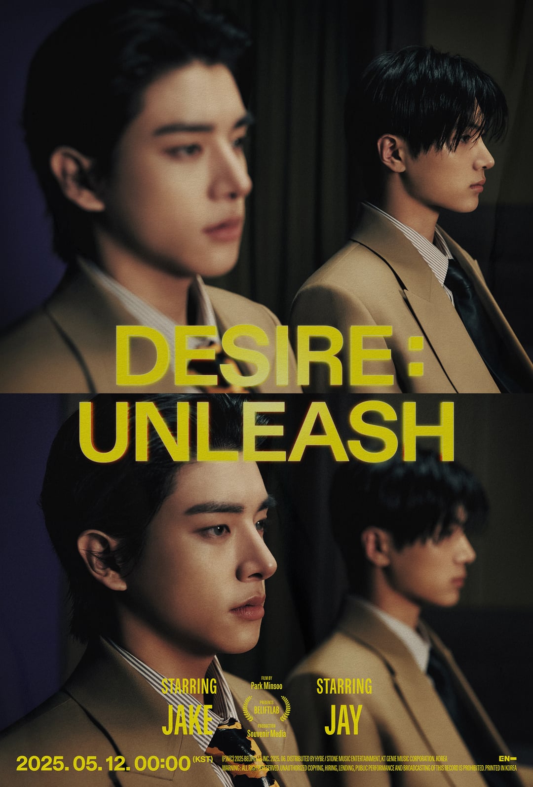 250503 ENHYPEN DESIRE Concept Cinema Poster Ver.1