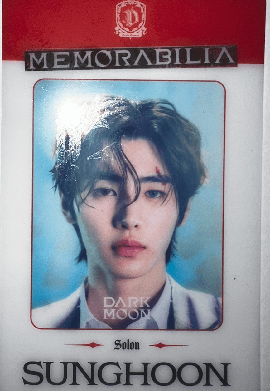 Where is this Sunghoon photo card from?