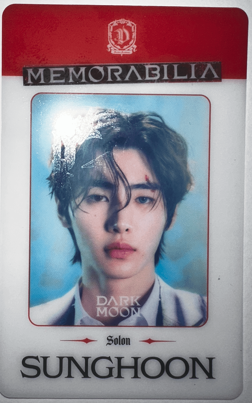 Where is this Sunghoon photo card from?