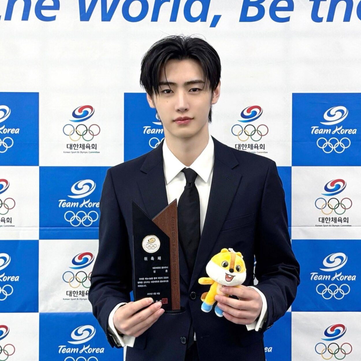 250516 ENHYPEN OFFICIAL Twitter: SUNGHOON @ KSOC Ambassador Inauguration Ceremony