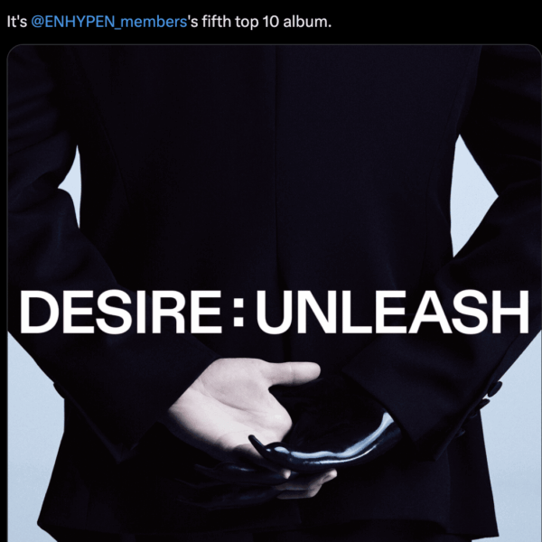 Billboard US: #3. ENHYPEN - DESIRE : UNLEASH 98k [FINAL PREDICTION]