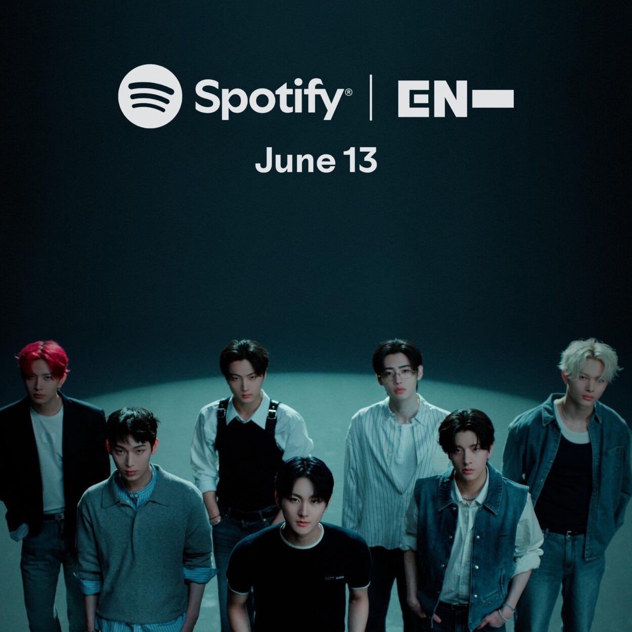 250609 Spotify K-Pop Twitter: ENHYPEN Loose (Korean Ver.) Performance coming on June 13