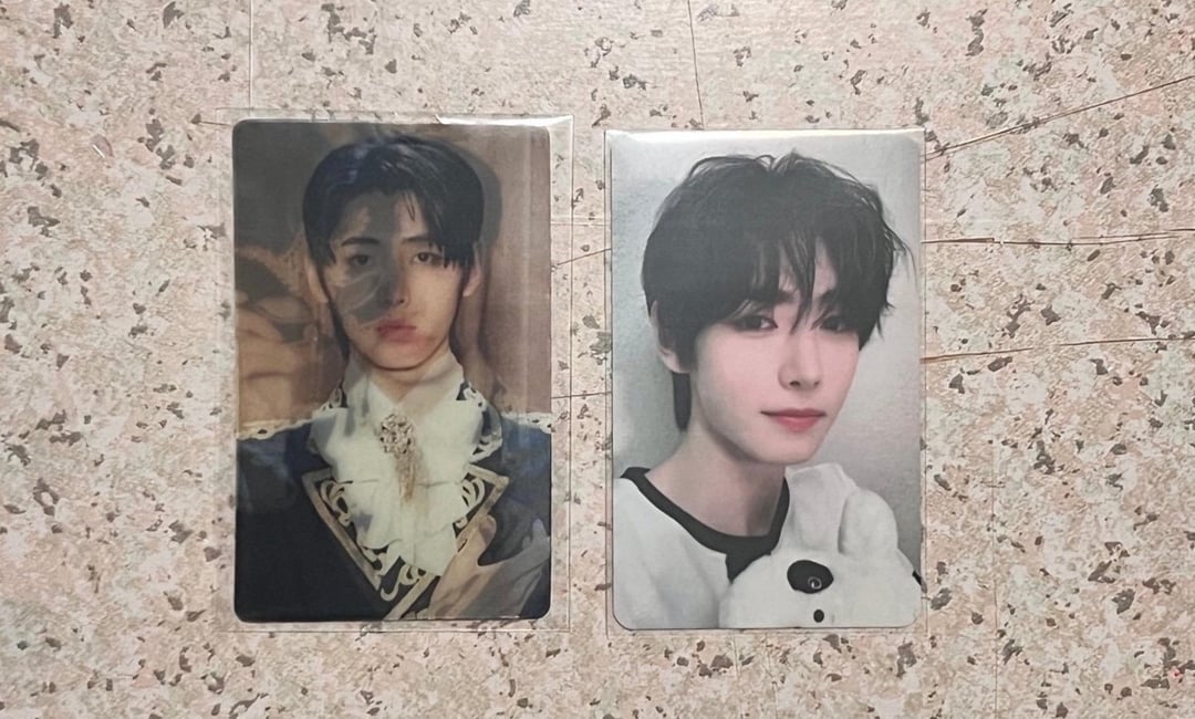 is the panda photocard in this Mercari listing official?