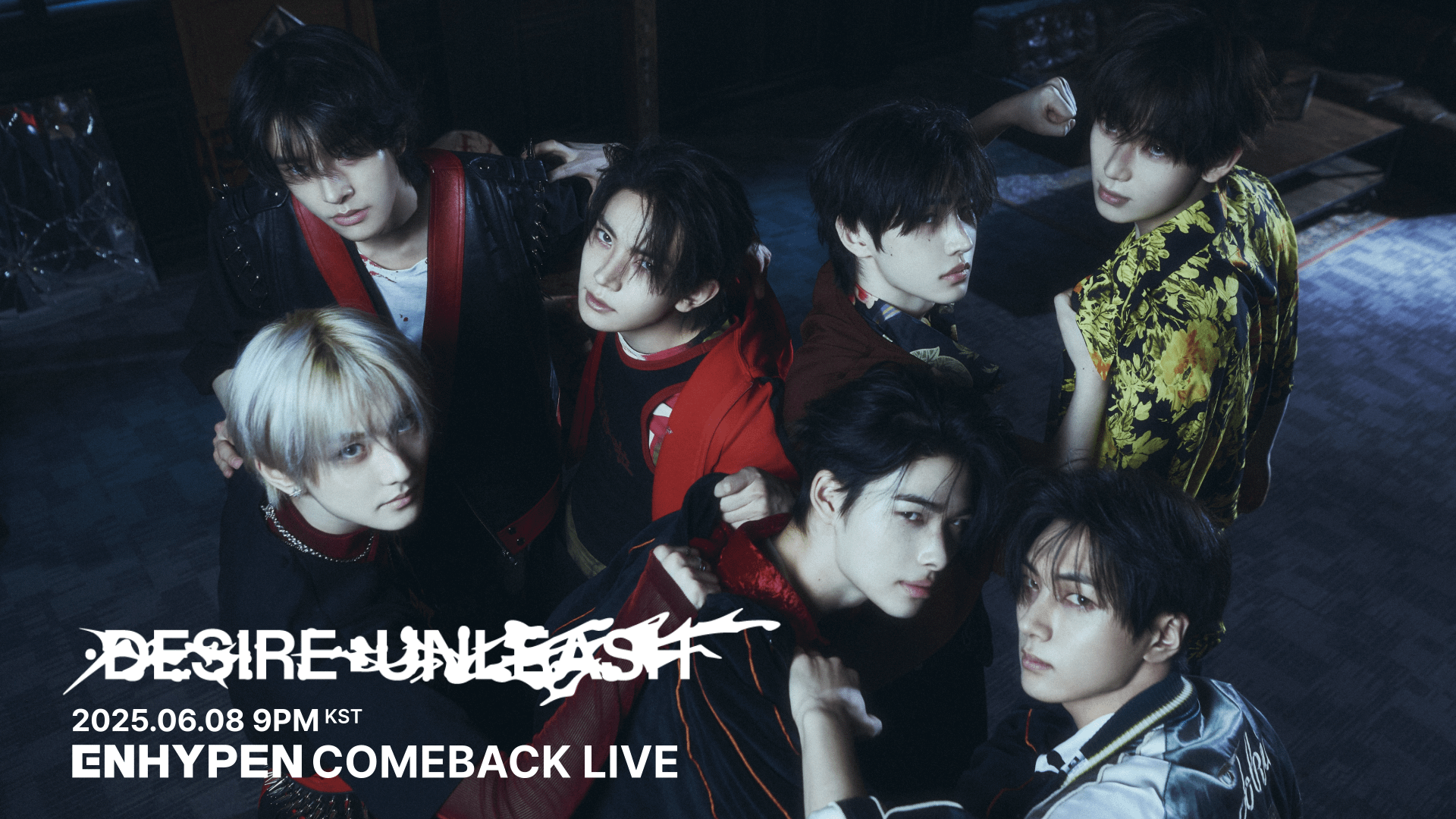 250607 ENHYPEN COMEBACK LIVE with DESIRE : UNLEASH 📺 on June 8