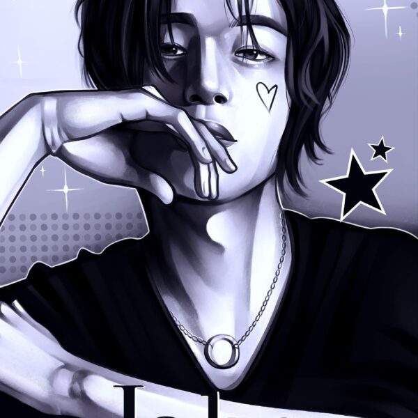 Jake portrait poster 🖤