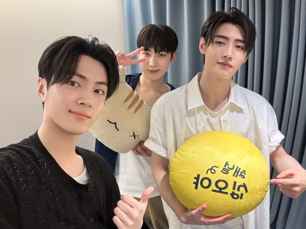 250701 ENHYPEN OFFICIAL Twitter: Jay, Sunghoon, Sunoo @ Channel Fullmoon Live