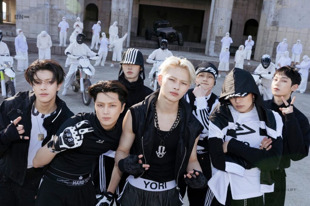 250727 ENHYPEN <Outside> MV Photo Sketch 2/3