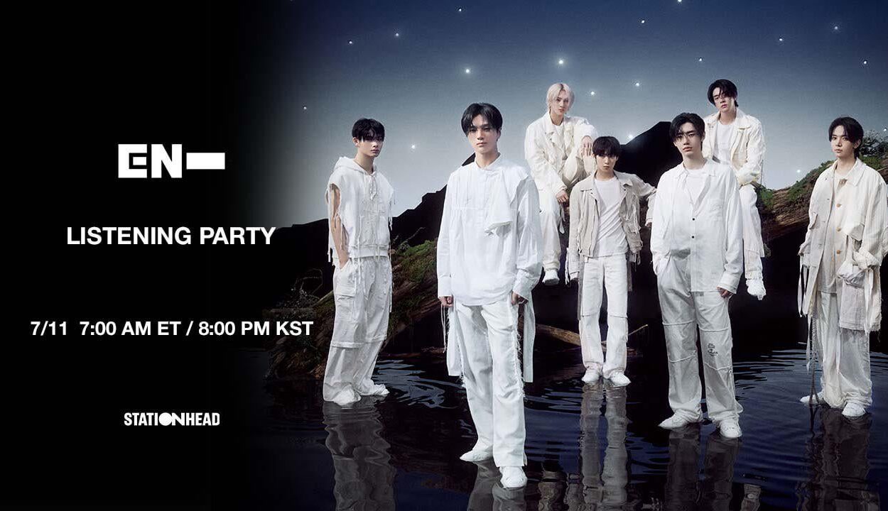 250710 Stationhead Listening Party with ENHYPEN Scheduled for July 11th