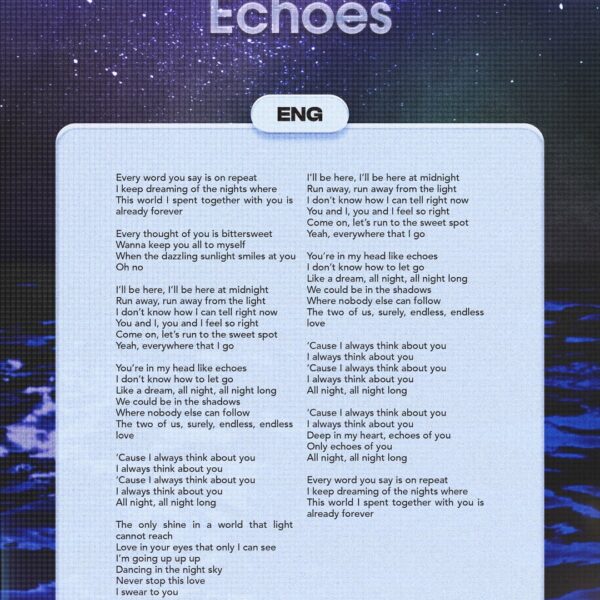ENHYPEN Echoes & Bad Desire (With or Without You) [Japanese Ver.] Lyrics Translation