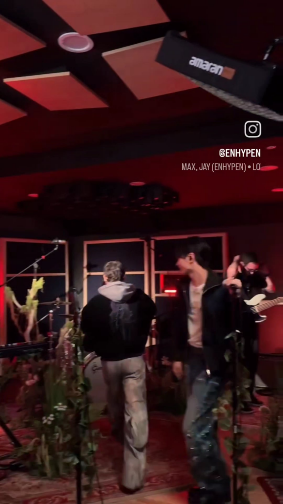 250721 Instagram: JAY Love Insane Behind The Scenes with Max