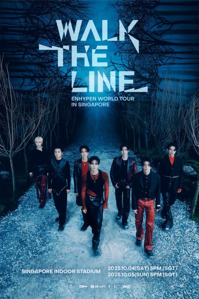 250709 ENHYPEN WORLD TOUR “‘WALK THE LINE’ IN SINGAPORE” Ticket Information