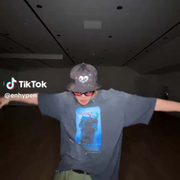 250702 Tiktok: Jake & Jungwon with BTS j-hope @ Outside