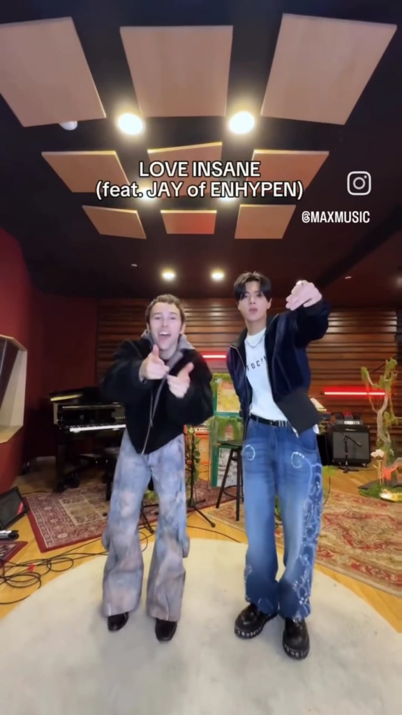 250716 Maxmusic Instagram Reel with Jay @ Love Insane
