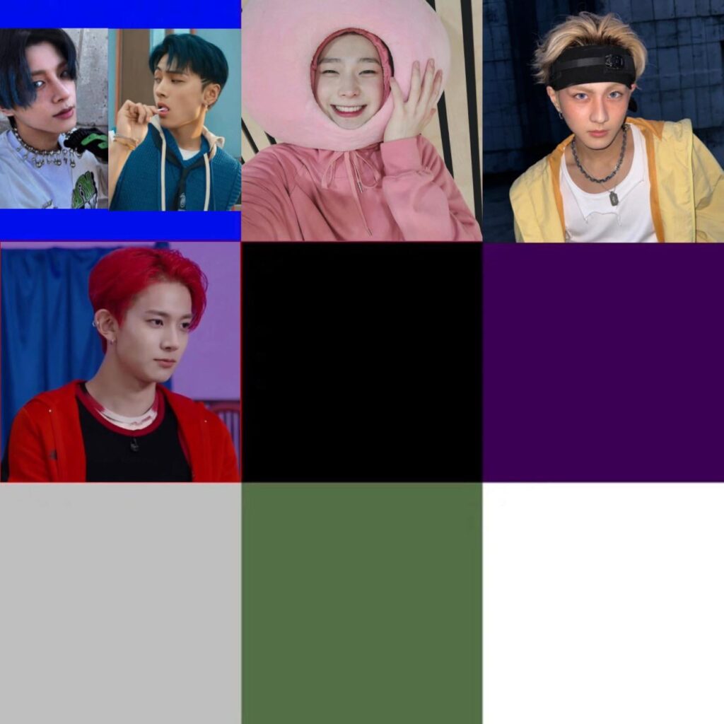 Which member has the most iconic black look?