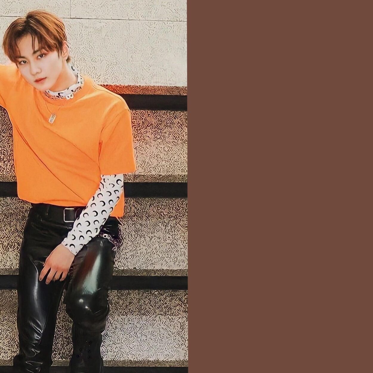 Which member has the most iconic brown look?